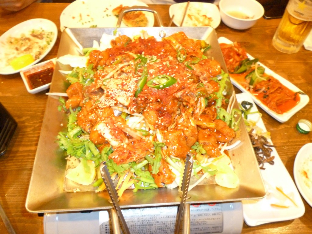 豊洲、韓国食堂チャンでオフ会やりました。