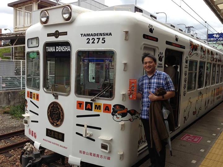 内田先生電車