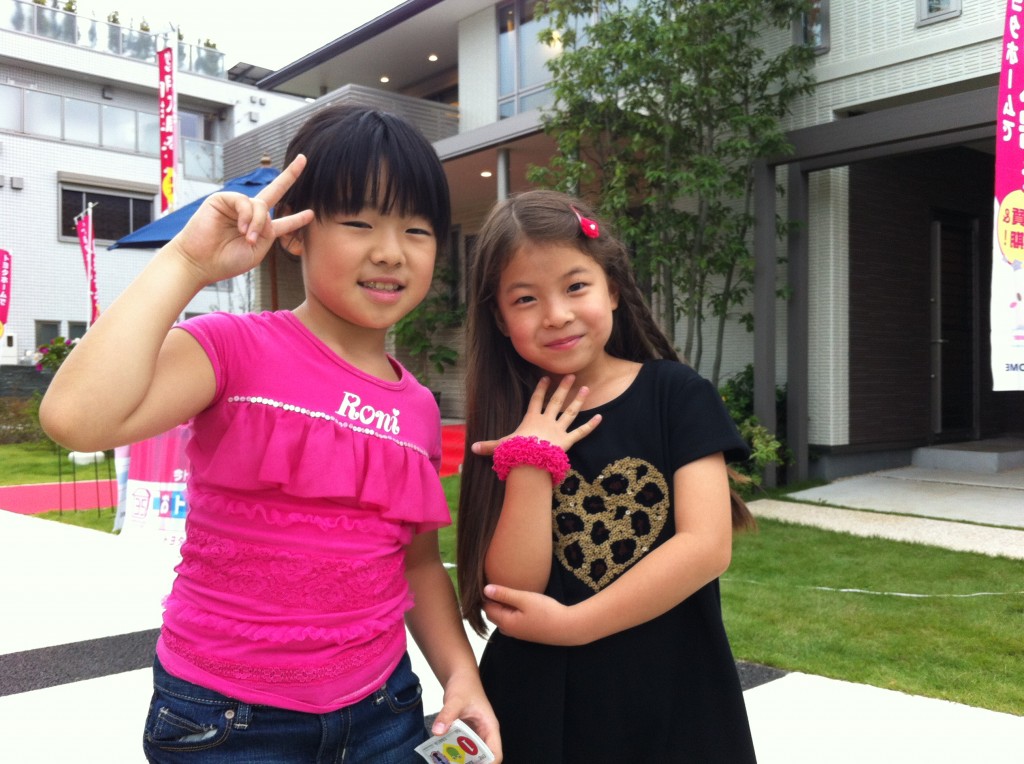 BOSAI EXPO 2013 in TOYOSUのイベントに来ていた小学生