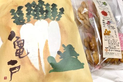 亀と大根買ってきたよ